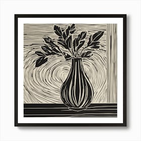 Vase Of Flowers Art Print