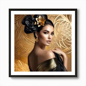 Asian Beauty 3 Art Print