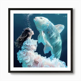 "Underwater Dream" Art Print