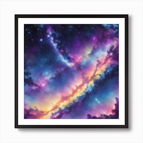 A Vibrant Art Print