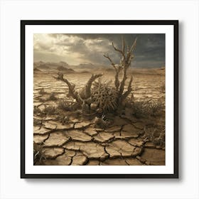 Dry Land 25 Art Print