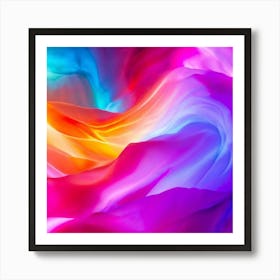 Colorful Brightness Colors Vibrant Pastel Power Gradient Vivid Luminous Radiant Bright S (2) Art Print