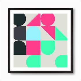 Geometric Shapes 4 Art Print