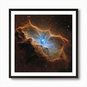 Space Star Art Print