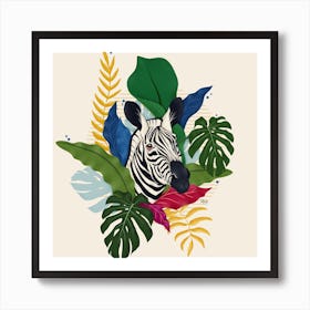 The Zebra I Art Print