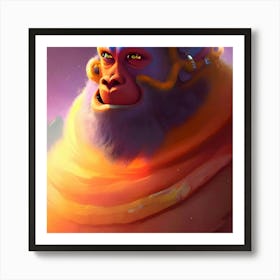 King Of The Jungle Art Print