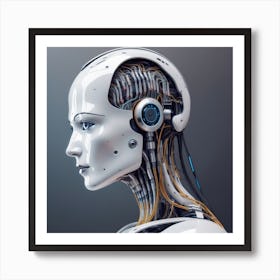 Humanoid Robot 1 Art Print