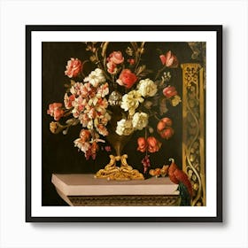 Flowers In A Vase Art Print