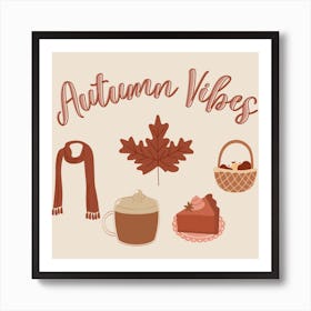 Autumn Vibes Art Print