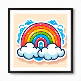 Rainbow Sticker Poster