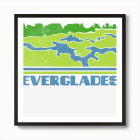 Everglades Shirt Us National Park Gift Everglades National Park Tee Ou Art Print