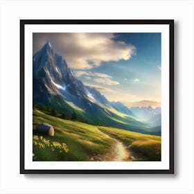 Landscape Wallpaper Hd 1 Art Print