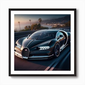 Bugatti Chiron Super Sport 300+ 2020 Art Print