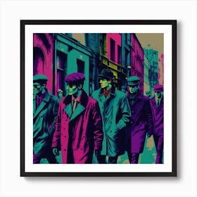 London Streets Art Print