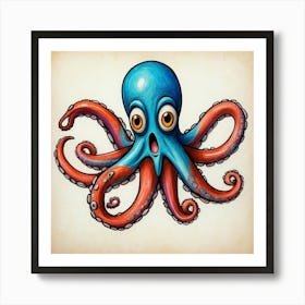 Octopus 94 Art Print