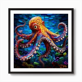 Octopus 7 Art Print