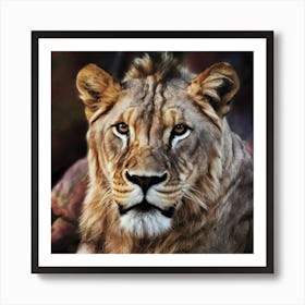 Lion 212 Art Print