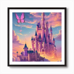 Cinderella Castle 1 Art Print