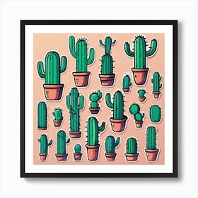 Cactus 63 Art Print