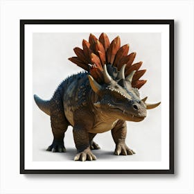 Triceratops 8 Art Print