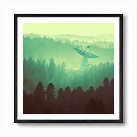 The Forest Moon Of Endor Landscape Star Wars Art Print Art Print