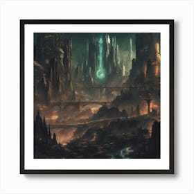 Orcs of the future Art Print