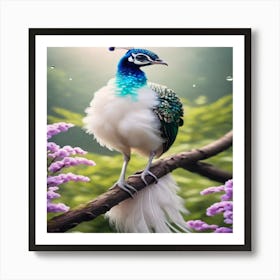 Peacock Art Print