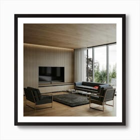 Modern Living Room 5 Art Print