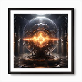 Proton fusion 9 Art Print