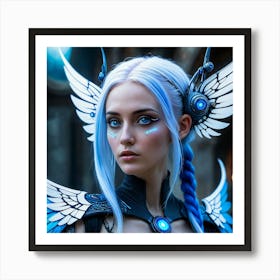 Elven Beauty 1 Art Print