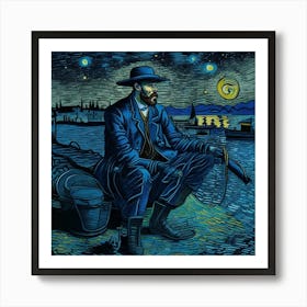 Starry Night 2 Art Print