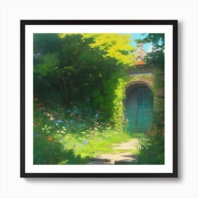 Garden Path Art Print