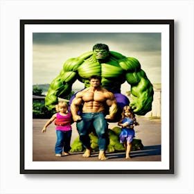 Incredible Hulk Art Print