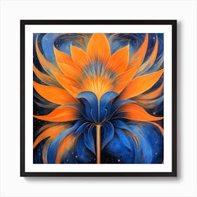 Lotus Flower Art Print