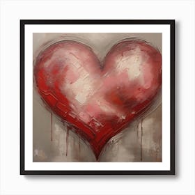 Love, heart, Valentine's Day 6 Art Print