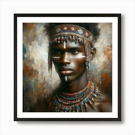 African Man 1 Art Print