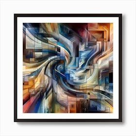 Abstract Painting 10 Art Print