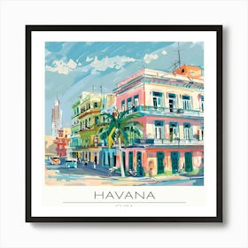 Havana Cuba Art Print