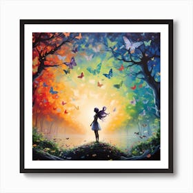 Butterfly Wings Art Print