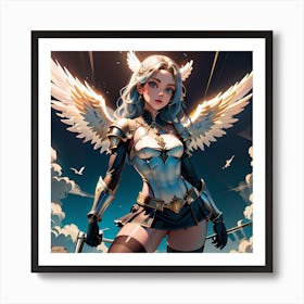 Angel, Angel Wallpaper, Angel Wallpaper, Angel Wallpaper Art Print