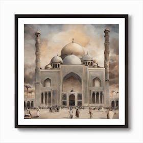 Taj Mahal Art Print