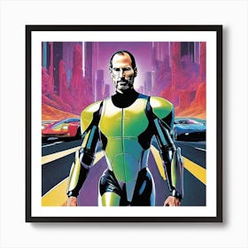 Steve Jobs 4 Art Print