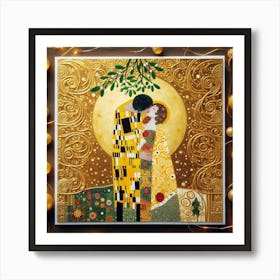 Kiss By Gustav Klimt 4 Art Print