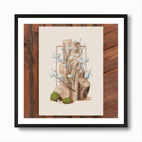 Spruce Tree Art Print