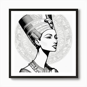 Egyptian Queen Art Print