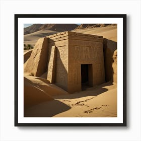 Mysterious Ancient Tomb Hidden Art Print
