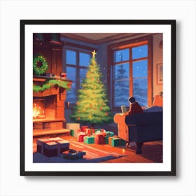 Christmas Tree 29 Art Print