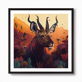 Antelope Art Print