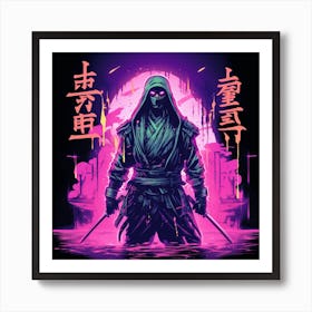 Shinobi 6 Art Print