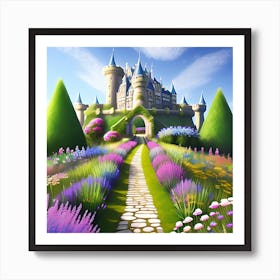 Fairytale Castle 4 Art Print